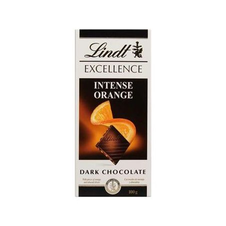 Chocolate dark laranja excellence lindt 100g