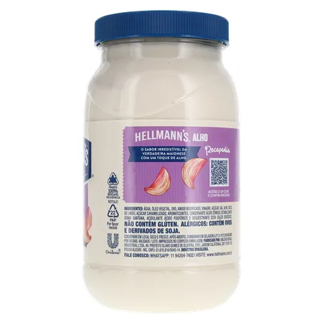 MAIONESE HELLMANNS SABORES AIOLI 500G 360-10