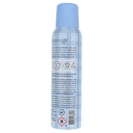 Desodorante Giovanna Baby Blue Aerossol 150ml 
  360-22
