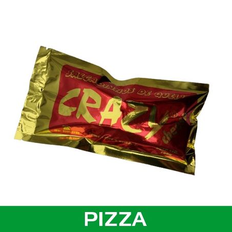 SALGADINHO CRAZY CHEESE PIZZA 100G