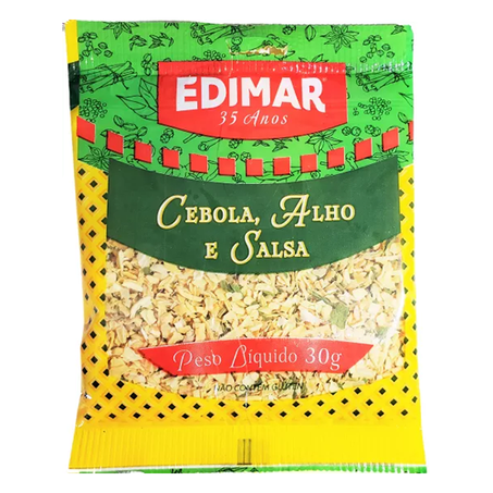 Cebola, alho e salsa edimar