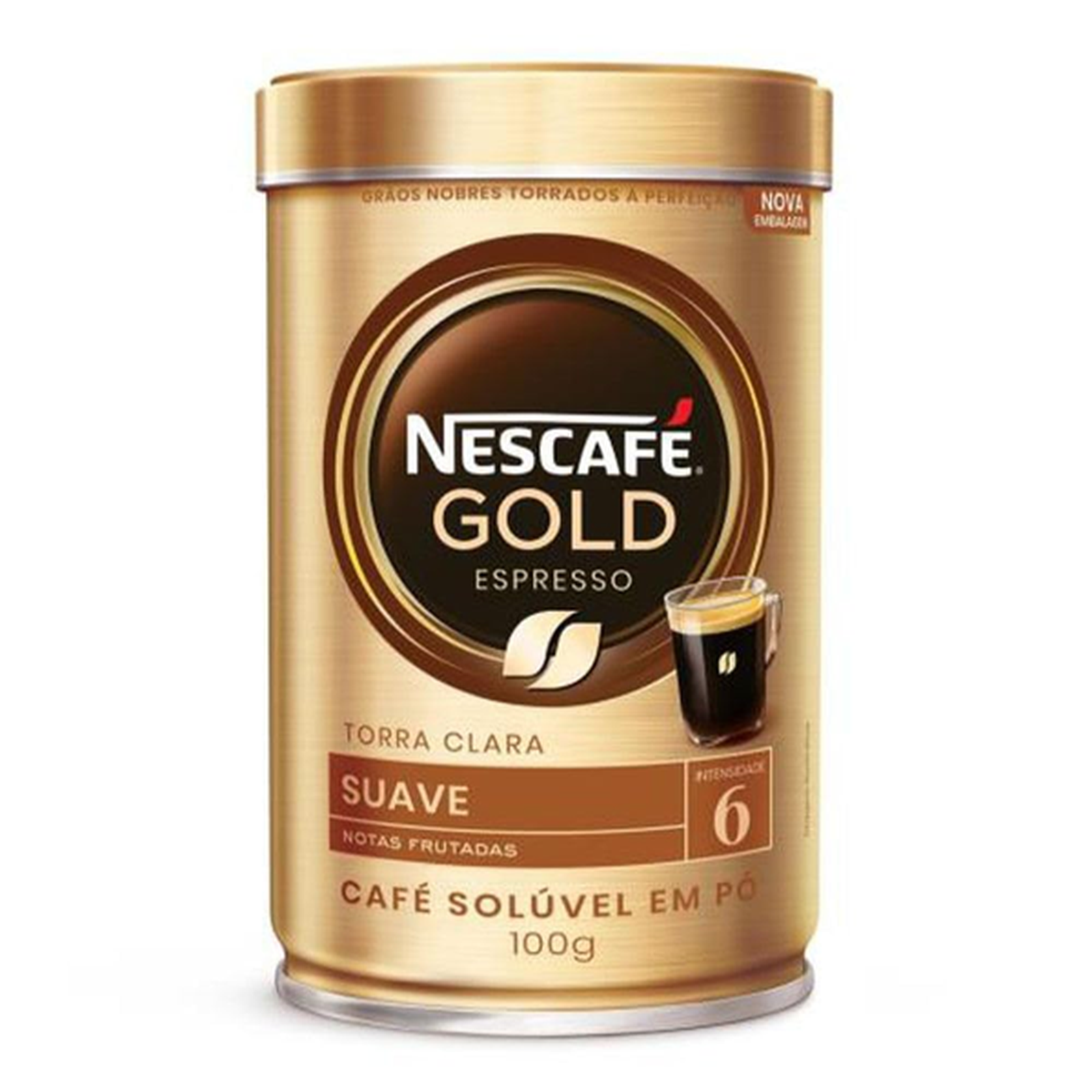 Café Solúvel Nescafé Gold 6 100g