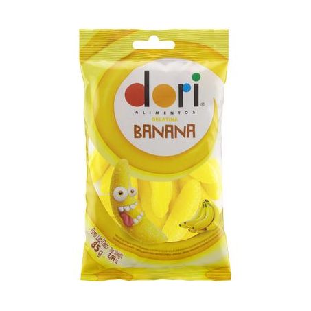BALA DORI GELATINA BANANA 85G