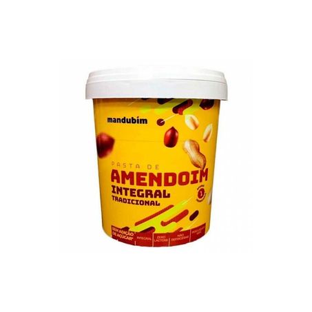 PASTA AMENDOIM INTEGRAL MANDUBIM 450G
