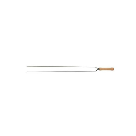 Espeto Mor Fino Duplo 75Cm