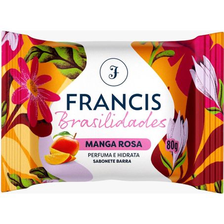 SABONETE FRANCIS PC 80 G MANGA ROSA