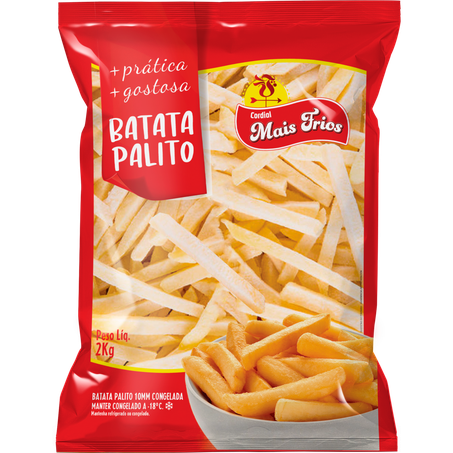 BATATA CONG PALITO MAIS FRIOS 2KG