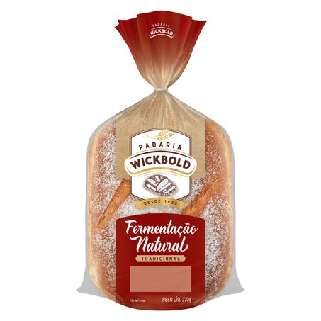 PÃO DE FORMA TRADICIONAL WICKBOLD FERMENTAÇÃO NATURAL