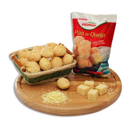 Pao de queijo congelado excelsior 400gr