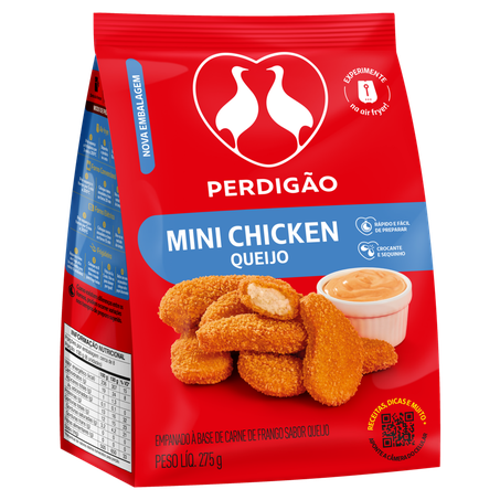 Mini Chicken Perdigão Frango Com Queijo 275g 
 