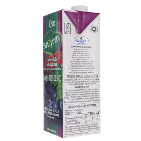 SUCO SARANDI 1L UVA 360-24