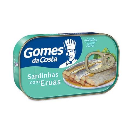 SARDINHA GOMES COSTA 125G ERVAS 