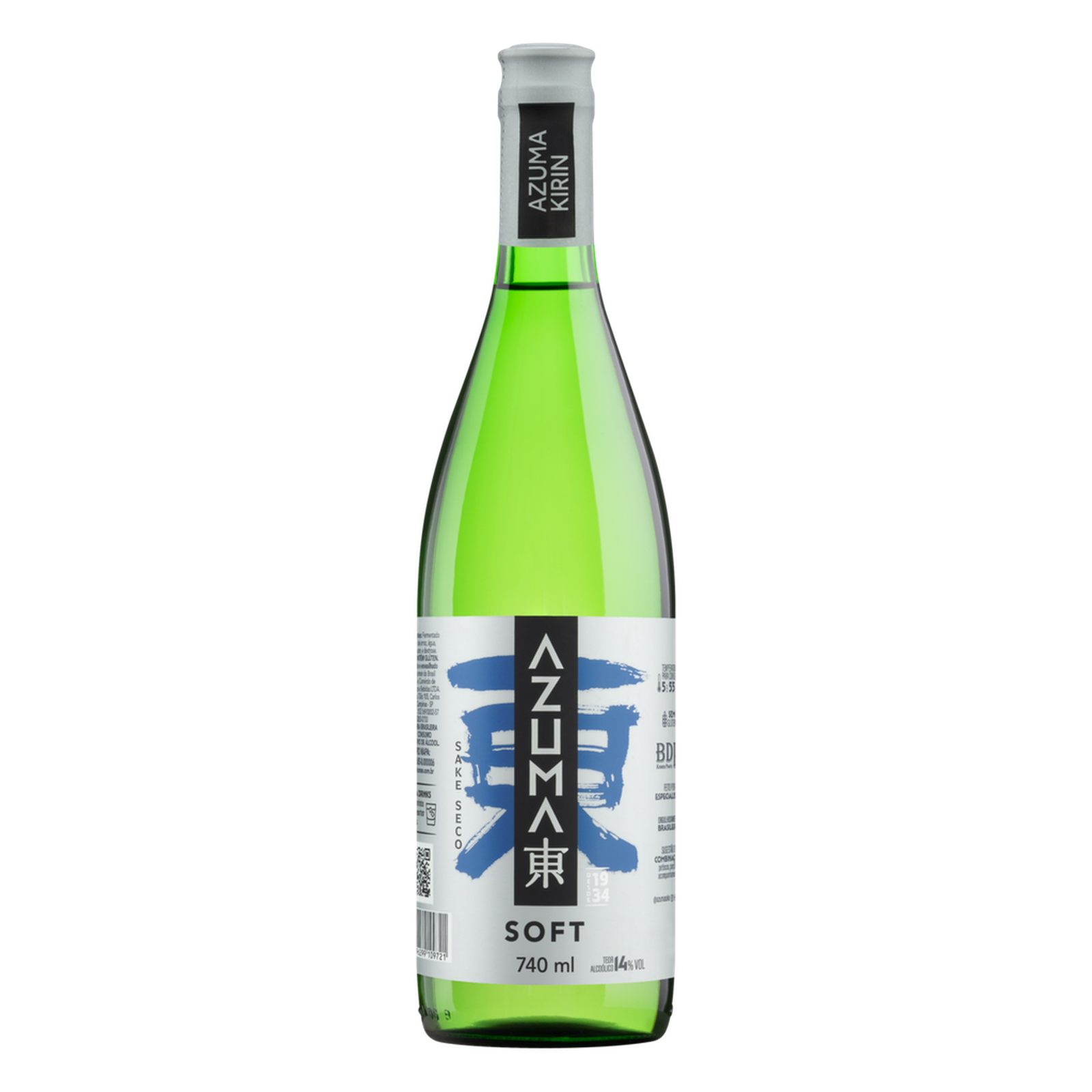 Saque Azuma Kirin Soft Seco 740ml | Vila das frutas