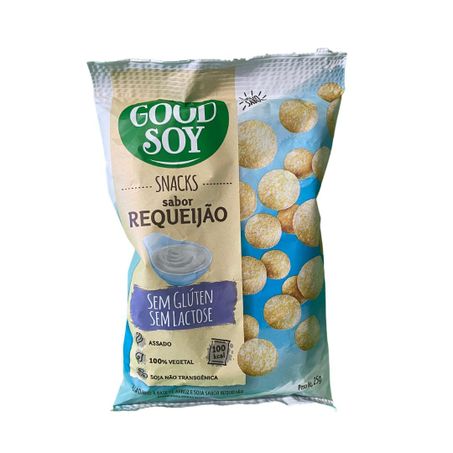 Salg Good Soy Snacks 25g S/Gluten Requeijao