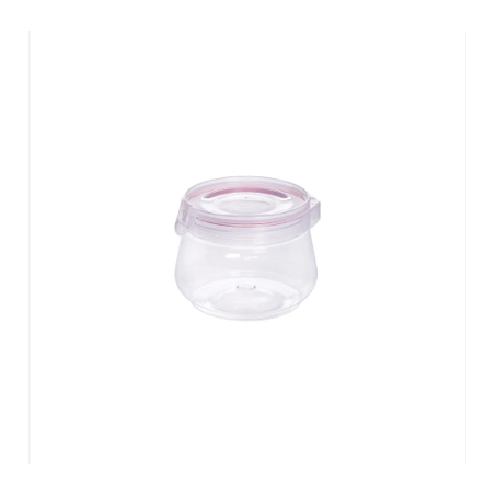 POTE  PLASUTIL FLIP 700ML VERMELHO