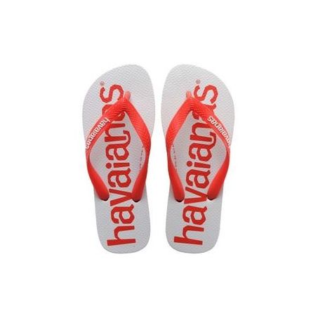 CHINELO HAVAIANAS TOP LOGOMANIA VERM CRUSH 39/40
