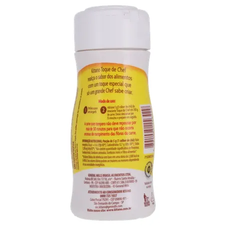 Tempero Frasco Kitano Amaciante de Carne 120g 360-17
