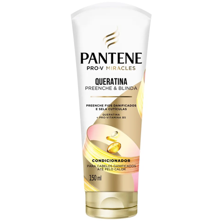 Condicionador pantene 150ml queratina