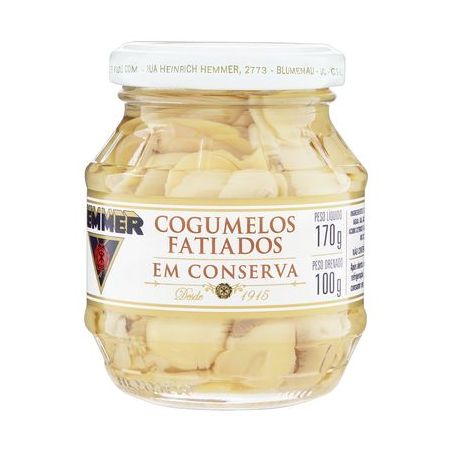 Cogumelos fatiados hemmer100 g
