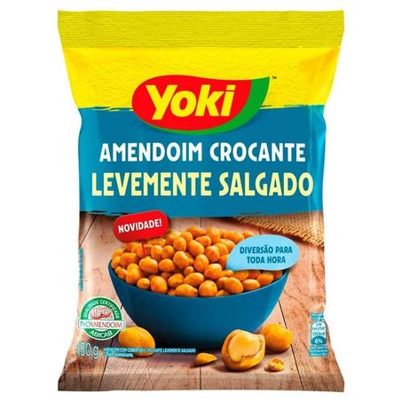 AMENDOIM YOKI 150G LEVE SALGADO
