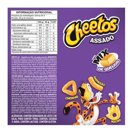 Slagadinhos Elma Chips Cheetos Mix 131g 360-3
