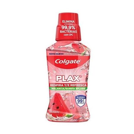 Enxaguatório bucal colgate plax melancia sem álcool 250ml