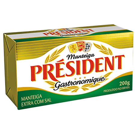 Manteiga presidente c-sal 200g