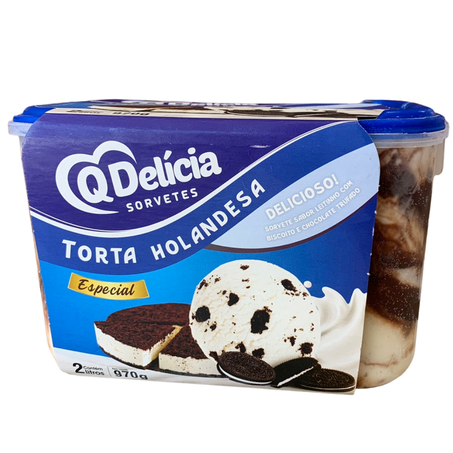 Sorvete qdelicia 2l esp torta holandesa
