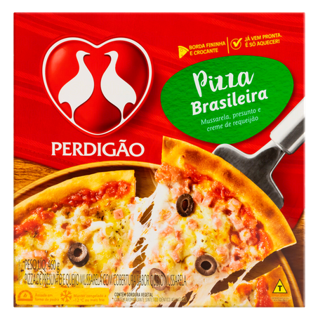 Pizza perdigao brasileira 460gr