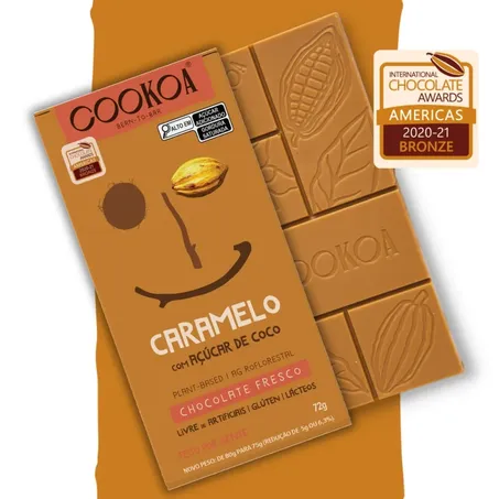 Chocolate Caramelo Cookoa 72g