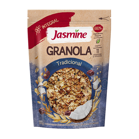 GRANOLA JASMINE INTEGRAL TRADICIONAL 250G