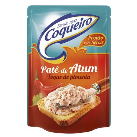 PATÊ DE ATUM COM TOQUE DE PIMENTA COQUEIRO SACHÊ