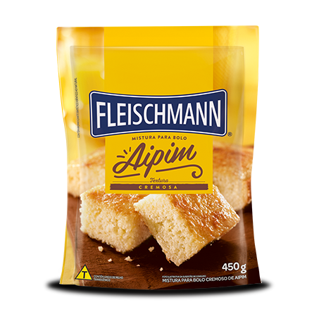 Mistura para bolo fleischmann clássicos aipim 390g