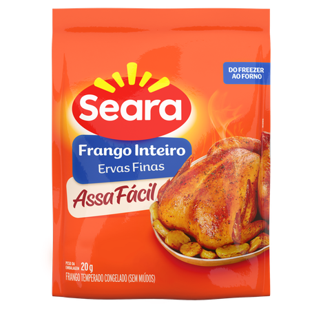 Frango Seara Assa Fácil Congelado Inteiro sem Miúdos kg