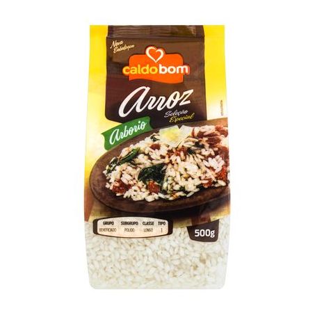 Arroz Arborio Caldo Bom 500G