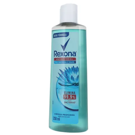 Sabonete Líquido Rexona Antibacterial Limpeza Profunda Squeeze 250ml 360-2