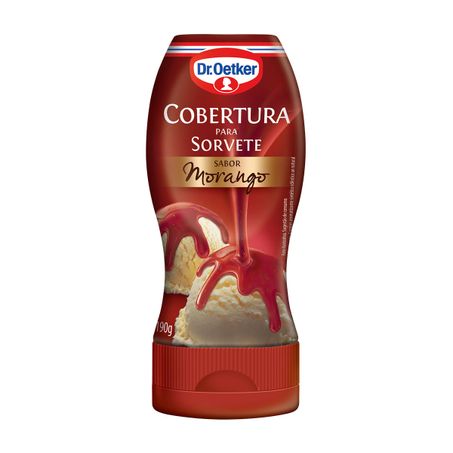 COBERTURA PARA SORVETE MORANGO DR. OETKER