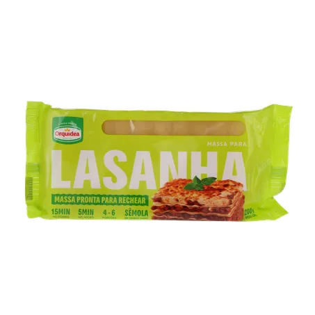 Massa orquídea para lasanha 200g