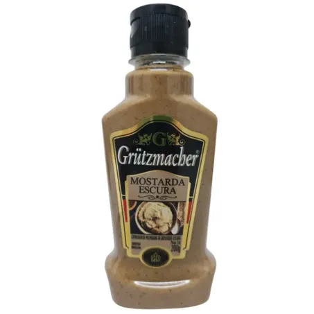 MOSTARDA GRUTZMACHER ESCURA 200G