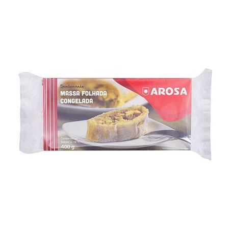 Massas Folhada Arosa Congelada 400G