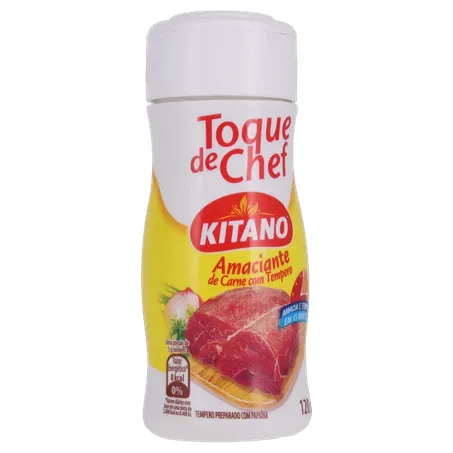 Tempero Frasco Kitano Amaciante de Carne 120g 360-34