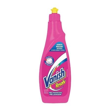 Tira manchas vanish resolv pre lavagem 450ml
