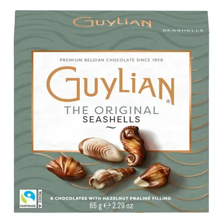Chocolate Belgian 65g Seashells Tradicional