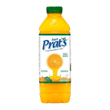 Suco prats laranja 900ml