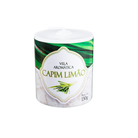 Vela capim limão são domingos 130g