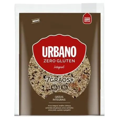 ARROZ URBANO 7 GRÃOS COM PAINÇO E CATETO 500G