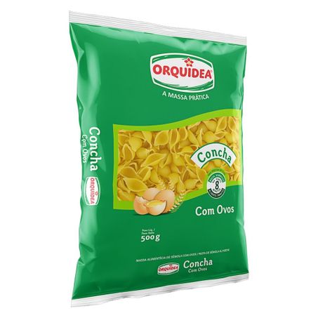 Macarrão concha orquídea 500g