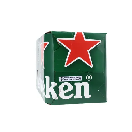 Cerveja Lager Heineken Puro Malte Lata 269ml - Pacote com 8un - 2.1lt 360-26