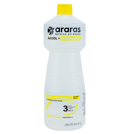 ALCOOL+BICARBONATO LIQUIDO ARARAS 1L (111062)
