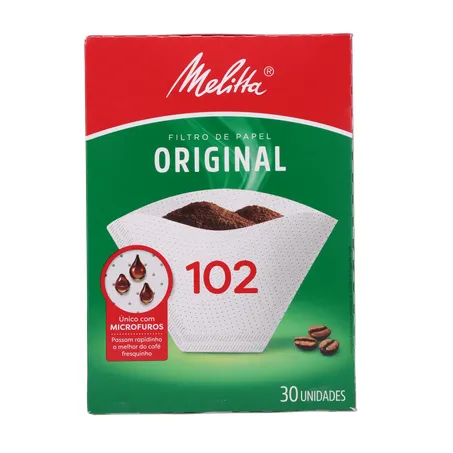 Filtro De Papel Melitta 102 C/30